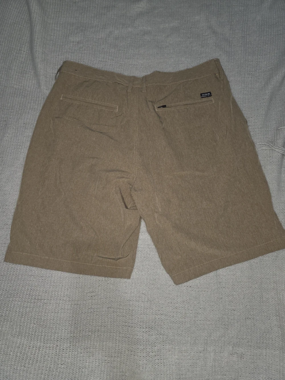 Brickline Brown Knit Golf Shorts-38